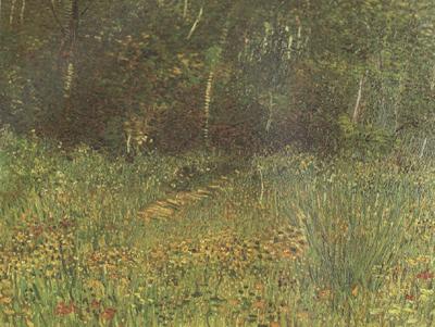 Vincent Van Gogh Park at Asnieres in Spring (nn04) France oil painting art